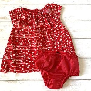 Pippa & Julie 3T Girls Red White Ruffle Dress & Bloomers Toddler Kids Nordstrom